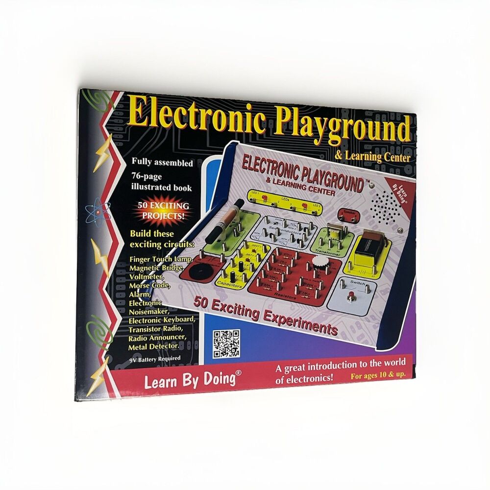 ELENCO ELECTRONIC PLAYGROUND EP-50 LEARNING CENTER Educational Toy w/Manual